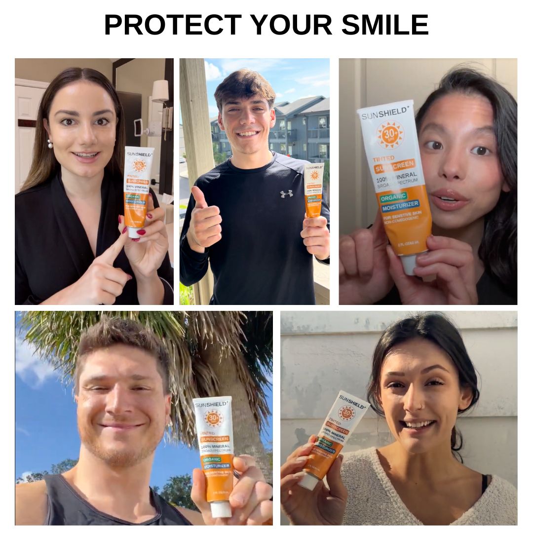 Organic Tinted Face Moisturizer + SPF 30 β 9 Ingredients β No White Cast β Daily Mineral Protection β 2 oz
